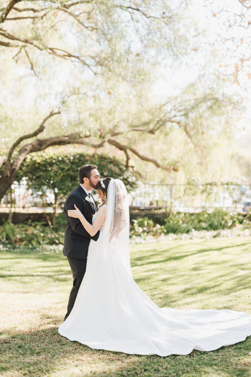 Sunset Wedding at Richard Nixon Library